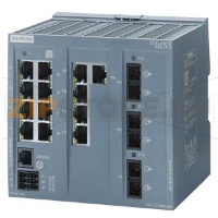SCALANCE XB213-3 MANAGEABLE LAYER 2 IE-SWITCH 13X 10/100 MBITS/S RJ45 PORTS 3X MM FO SC-PORT 1X CONSOLE PORT DIAGNOSTICS LED REDUNDANT POWER SUPPLY TEMP. RANGE 0 DGR C UP TO +60 DGR C, DIN-RAIL MOUNTING ETHERNET/IP CONFORMAL DEFAULT ETHERNET/IP Siemens 6G