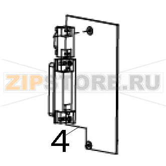 Multi-interface board assembly TSC TTP-368MT Multi-interface board assembly TSC TTP-368MTЗапчасть на деталировке под номером: 4