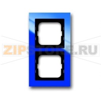Рамка двухместная, синяя ABB 2CKA001754A4344