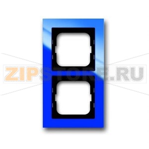 Рамка двухместная, синяя ABB 2CKA001754A4344 