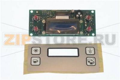 PUSH BUTTON+DISPLAY LABEL MCF64/128 OD 