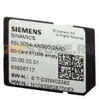 SINAMICS G120 SD карта 512 MB вкл. лицензирования (Свидетельство лицензии) v4.7 SP10 HF6 Siemens 6SL3054-7TF00-2BA0