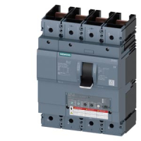 Автоматический выключатель 3VA6 UL frame 400 breaking capacity class M 35kA @ 480V 4-pole, line protection ETU350, LSI, In=400A overload protection ir=160A ...400A short circuit protection Isd=1,5... 10 x Ir, iI=10 x In neutral protection adjustable (off,