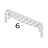 Latch assembly for white healthcare models Zebra ZD421 Direct Thermal