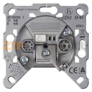 ЭЛЕКТРИЧЕСКАЯ ЧАСТЬ АНТЕННОЙ РОЗЕТКИ ТОЛЬКО КОНЦЕВАЯ Siemens 5TG2485 