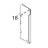 Dis blind cover (RW) Sato CL6NX Plus