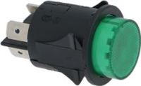 ДВУХПОЛЮСНОЙ ВЫКЛЮЧАТЕЛЬ ЗЕЛЕНЫЙ 16A 250V