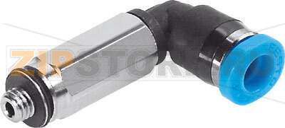 Фитинг цанговый, угловой, удлиненный Festo QSMLL-M7-4 