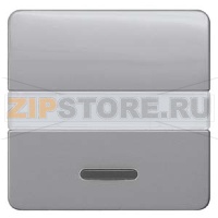 DELTA PROFIL СЕРЕБРЯНЫЙ ВЫКЛЮЧАТЕЛЬ 1 КЛАВИША С ОКНОМ И ПОЛЕМ ДЛЯ НАДПИСИ Siemens 5TG7935