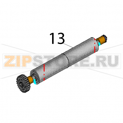Platen roller sub assy Sato PW208mNX Platen roller sub assy Sato PW208mNXЗапчасть на деталировке под номером: 13Название запчасти на английском языке: Platen roller sub assy Sato PW208mNX.