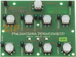 PC BOARD KEYBOARD 110x90 mm 