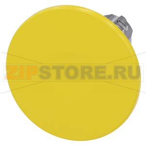 АКТУАТОР ГРИБОВИДНОЙ КНОПКИ, 22MM, КРУГЛ., ГЛЯНЦЕВЫЙ МЕТАЛЛ, КНОПКА ЖЁЛТАЯ, 60MM, БЕЗ ФИКСАЦИИ, С ГРАВИРОВКОЙ ЛАЗЕРОМ, КАСТОМИЗИРОВАННАЯ МАРКИРОВКА ИЛИ ГРАФИЧЕСКИЕ СИМВОЛЫ В СООТВЕТСТВИИ С ВЫБОРОМ В КОНФИГУРАТОРЕ SIRIUS ACT (CIN) Siemens 3SU1050-1CD30-0AA 