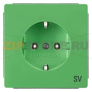 DELTA STYLE ЗЕЛЕНЫЙ РОЗЕТКА SCHUKO 10A DC/16A AC 250В C ЗАЩИТНЫМ КОНТАКТОМ С БЕЗРЕЗЬБОВЫМИ КОНТАКТНЫМИ ЗАЖИМАМИ ЭЛ.-МЕХ.ЧАСТЬ С ДОП. ЗАЩИТОЙ ОТ ПРИКОСНОВЕНИЯ Siemens 5UB1815 