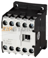 Миниконтактор 9А, 110В (DC), 1НЗ, AC-3, АС4 Eaton DILEM-01-G(110VDC)