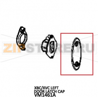 Left door latch cap Unox XB 693