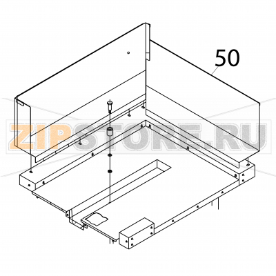 Peto 90º derecha lateral Fagor FI-200 Peto 90º derecha lateral Fagor FI-200Запчасть на деталировке под номером: 50Название запчасти Fagor на английском языке: Peto 90º derecha lateral FI-200.