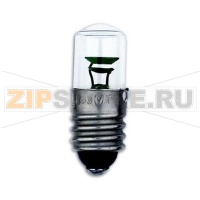 Лампа для световых сигнализаторов с цоколем Е10, 12 В, 1.5 мА ABB 2CKA001784A0255