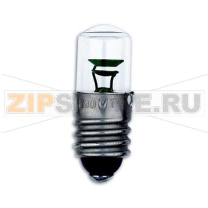 Лампа для световых сигнализаторов с цоколем Е10, 12 В, 1.5 мА ABB 2CKA001784A0255 