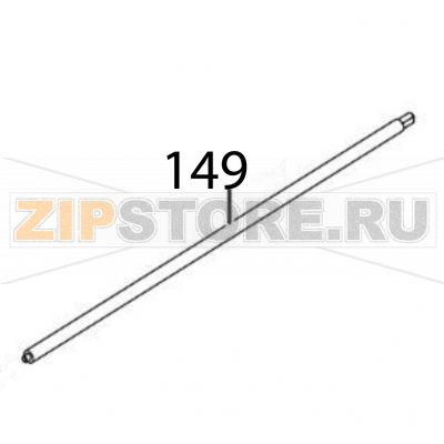 Shaft (ARM) Sato CL6NX Plus Shaft (ARM) Sato CL6NX PlusЗапчасть на деталировке под номером: 149Название запчасти на английском языке: Shaft (ARM) Sato CL6NX Plus.