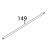 Shaft (ARM) Sato CL6NX Plus