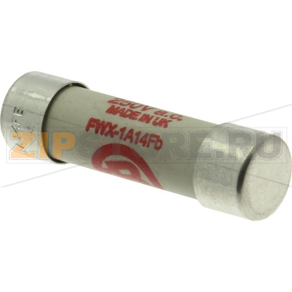 Предохранитель, 1 A, AC 250 В, DC 250 В, 200 кА, 14x51 мм, aR, UL Eaton 250V 1AMP S/COND FERRULE 