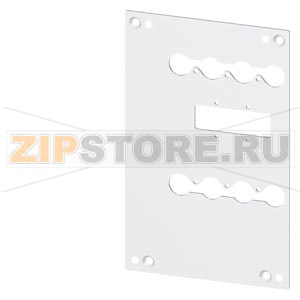 rear interlock mounting plate accessory for: 3VA5 250 Siemens 3VA9238-0VK20 