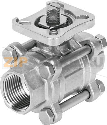 Кран шаровой Festo VZBE-4-T-63-T-2-F1012-V15V16 
