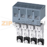 wire connector CU 2 cables with control wire voltage tap-off 4 units accessory for: 3VA5/6 400/600 Siemens 3VA9474-0JL23