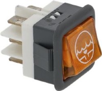 ОРАНЖЕВАЯ КНОПКА ПЕРЕКЛЮЧАТЕЛЯ РЕЖИМОВ НАСОСА