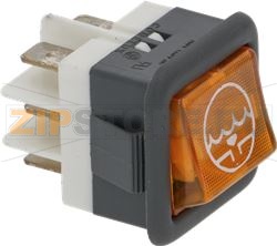 ОРАНЖЕВАЯ КНОПКА ПЕРЕКЛЮЧАТЕЛЯ РЕЖИМОВ НАСОСА 