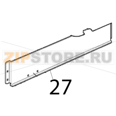 Front halter Scotsman EC 126 AS Front halter Scotsman EC 126 ASЗапчасть на деталировке под номером: 27