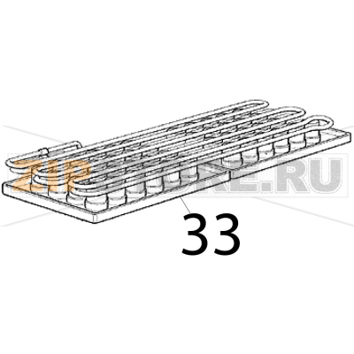 Verdampfer middle Scotsman EC 126 AS Verdampfer middle Scotsman EC 126 ASЗапчасть на деталировке под номером: 33