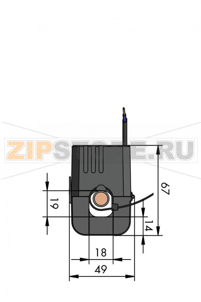 Split-core current transformer; Primary rated current: 250 A; Secondary rated current: 1 A; Rated power: 0.2 VA; Accuracy class: 0.5 Wago 855-4001/250-000 