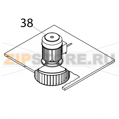 Ventilador centrifugo Fagor ECO-200 Ventilador centrifugo Fagor ECO-200Запчасть на деталировке под номером: 38Название запчасти Fagor на английском языке: Ventilador centrifugo ECO-200.