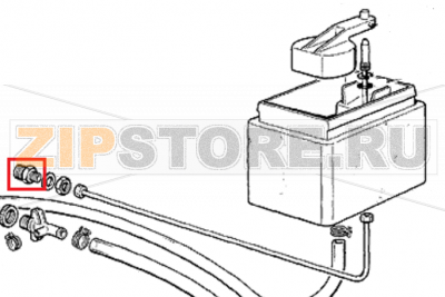 Wassereinlaufstueck Scotsman MF 56 ASR     Wassereinlaufstueck Scotsman MF 56 ASRЗапчасть на сборочном чертеже под номером: 1Название запчасти Scotsman на немецком языке: Wassereinlaufstueck Scotsman MF 56 ASR