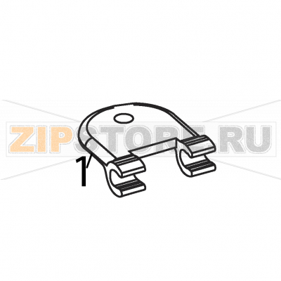 Hinge includes grounding foil Intermec PF4i Hinge includes grounding foil Intermec PF4iЗапчасть на деталировке под номером: 1Название запчасти на английском языке: Hinge includes grounding foil Intermec PF4i.