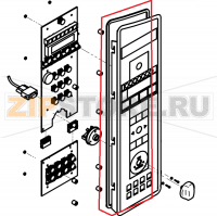 Gasket front cover P3 CONVOTHERM OES 10.10  