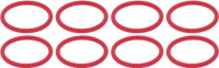 KIT GUARNIZIONE OR 140 SIL. ROSSO 8 Pz