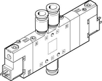 Распределитель с электроуправлением Festo CPE18-M3H-5/3G-QS-10