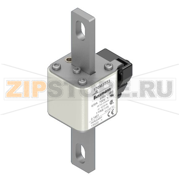 Предохранитель, 630 A, AC 690 В, 200 кА, size 1, 45x59x148 мм, aR, IEC UL Eaton FUSE 630A 690V 