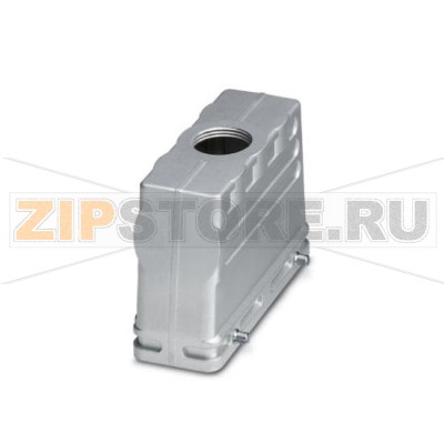 Сальниковый корпус B24 HEAVYCON Phoenix Contact HC-B 24-TFQ-76/O1STM32G-EMV для крепления двумя защелками, высота 76 мм, с резьбой M32, прямой отвод кабеля, исполнение с защитой от электромагнитного воздействия.Минимальный заказ: 10 шт.Упаковка: 10 шт.