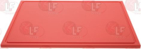 КРАСНАЯ РАЗДЕЛОЧНАЯ ДОСКА GN 2/1 650X530XH20 ММ
