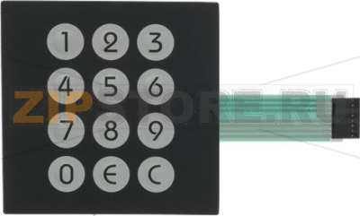 PUSH-BUTTON PANEL MEMBRANE 12 BUTTONS 