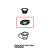 Drain bend fixing ring Unox XBC 805E