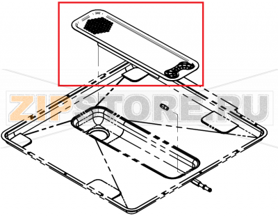 Demoisturising tray cover P3 CONVOTHERM OES 10.10  Demoisturising tray cover P3 CONVOTHERM OES 10.10Запчасть на сборочном чертеже под номером: G005Название запчасти на английском&nbsp;языке: Demoisturising tray cover P3 CONVOTHERM OES 10.10
