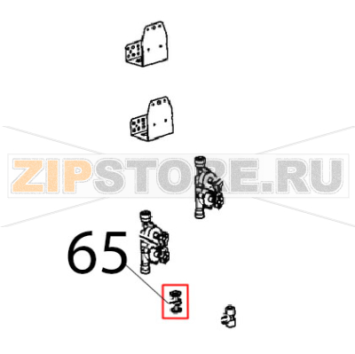 Riduzione intermedia D10-D8 Unox XBC 615EG Riduzione intermedia D10-D8 Unox XBC 615EGЗапчасть на деталировке под номером: 65