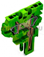 Центральный модуль для 2-проводной розетки; 4 mm?; 1-пол.; 4,00 mm?; зеленые-желто Wago 769-505/000-016