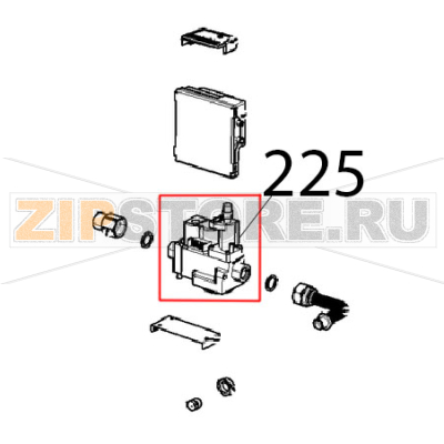 Elettrovalvola modulante gas hone Unox XBC 615EG Elettrovalvola modulante gas hone Unox XBC 615EGЗапчасть на деталировке под номером: 225