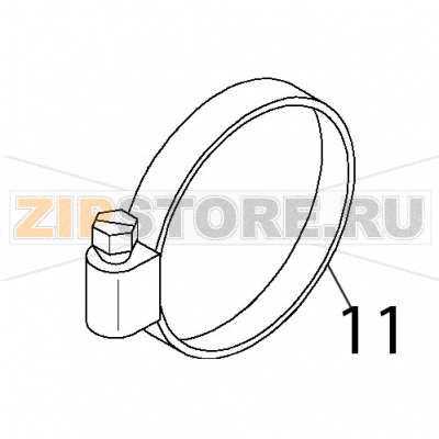 Clamp 40-60 Fagor FI-48 B Clamp 40-60 Fagor FI-48 BЗапчасть на деталировке под номером: 11Название запчасти Fagor на английском языке: Clamp 40-60 FI-48 B.