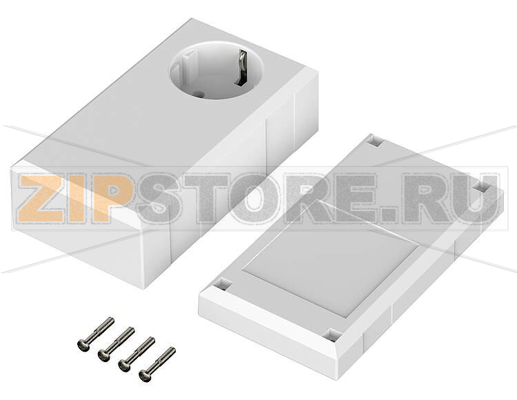 Корпус штекерный, 125x67x50 мм Bopla ESO 1250 E / ESU 1200 - 9016 